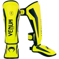 Venum Prot ge-tibias Kids Elite Neo Yellow Medium (6-8 ans)