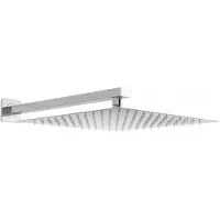 Mexen Tête de douche carrée Slim - Pluie 30 x 30 cm + bras de douche, chrome (79130112-00)