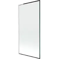 Mexen Next L Paroi pliante pour baignoire à 1 vantail 90 x 150 cm, motif noir, blanc - 895-090-000-03-70-20