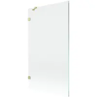 Mexen Lunar Paroi de douche à 1 volet 100 x 150 cm, transparent, or brossé - 897-100-000-55-00