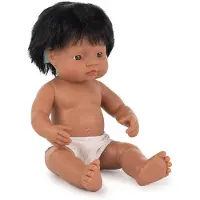 Miniland Poupée garçon sudiste avec système auditif 38 cm