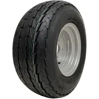 Parnells Ensemble pneu et roue remorque 20.5x8.0-10 100mm PCD Wanda Road Charge légal 412kg