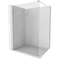 Mexen Kioto Paroi de douche à l'italienne 180 x 200 cm, transparent 8 mm, nickel brossé - 800-180-101-97-00