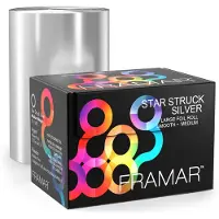Framar Rouleau de papier aluminium argent Star Struck pour mettre en valeur la couleur des cheveux - Moyen 1600 pi