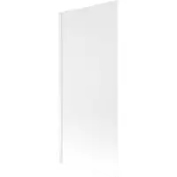 Mexen Next L Pare-bain 1 aile 80 x 150 cm, mat, blanc - 895-080-000-03-30-20