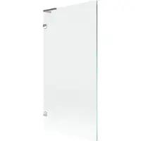 Mexen Lunar L Pare-bain à 1 aile 90 x 150 cm, transparent, chrome - 897L-090-000-01-00