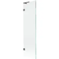 Mexen Lunar L, pare-bain à 1 vantail 50 x 150 cm, transparent, Gun Metal - 897L-050-000-95-00