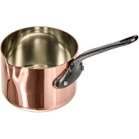 Baumalu Casserole en Cuivre Baumalu 11 cm avec Poignée Orange
