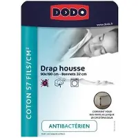 Dodo Housse de Matelas DODO Taupe 90 x 190