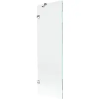 Mexen Lunar Pare-bain 1 aile 60 x 150 cm, transparent, chrome - 897-060-000-01-00