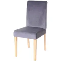 MCW Chaise de salle à manger Littau velours
