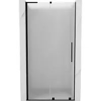 Mexen Velar L Paroi de douche coulissante 120 cm, mat, noir - 871-120-003-31-70
