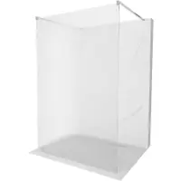 Mexen Kioto paroi de douche 100 x 200 cm, verre 8 mm, nickel brossé - 800-100-002-97-09