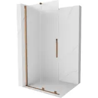 Mexen Velar Paroi de douche à l'italienne 120x200cm or rose