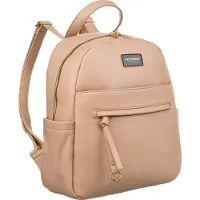 PTN Sac à dos élégant pour femme, beige foncé T39013-0098