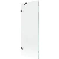 Mexen Lunar Paroi de douche à 1 volet 70 x 150 cm, transparent, gris foncé brossé - 897-070-000-66-00