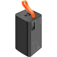 Obal:Me Powerbank 50000mAh EnergyPulse USB-A/USB-C PD 225W avec Affichage Numérique Noir
