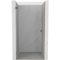 Mexen Lunar-B Pare-douche à ouverture à gauche 65 cm, transparent, or rose - 832-065-000-60-00-L