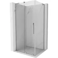 Mexen Velar L Cabine de douche Porte coulissante 110 x 90 cm, transparente, chrome - 871-110-090-03-01