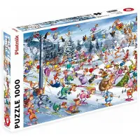 Piatnik 5351 - Ruyer, Puzzle de Noël, 1000 pièces