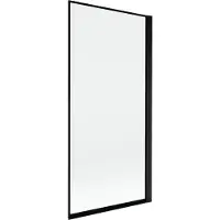 Mexen Mist Paroi de douche à 1 vantail, droite 90 x 150 cm, cadre noir, noir - 8A9-090-001-70-70-P