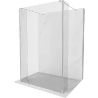 Mexen Kioto paroi de douche autoportante 145 x 30 x 30 cm, transparent, chrome - 800-145-030-222-01-00-030