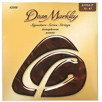 Dean Markley Cordes acoustiques Signature Vintage Bronze 10-47 2008 Extra Light
