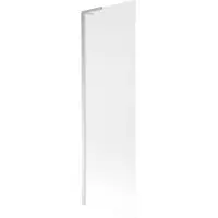 Mexen Next L Pare-bain 1 aile 60 x 150 cm, Frost, Chrome - 895-060-000-03-30-01