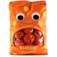 Kidrobot Yummy World Arnold & The Cheesy Puffs XL Peluche interactive