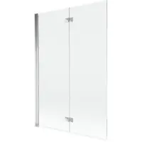 Mexen Mist Paroi de douche à 2 volets, gauche 120 x 150 cm, transparent, chrome - 8A9-120-002-01-00-L