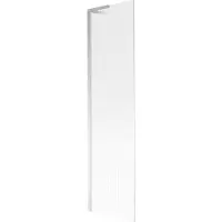 Mexen Next L Paroi pliante pour baignoire, à un vantail 50 x 150 cm, rayures, chrome - 895-050-000-03-09-01