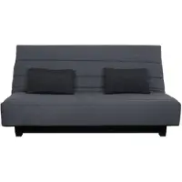 Dunlopillo banquette clic clac 2 places - Gris