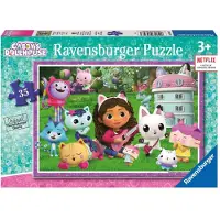 Ravensburger Gabby's Dollhouse Puzzle 35 pices pour enfants L'activit sans cran stimule la concentration et l'attention
