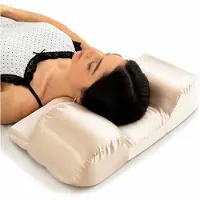 InnovaGoods Oreiller Cervical Anti-Rides avec Housse en Satin Youthlow