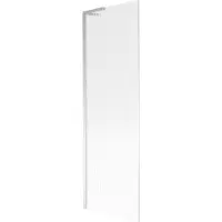 Mexen Next L Paroi pliante pour baignoire à 1 volet 60 x 150 cm, rayures, chrome - 895-060-000-03-09-01