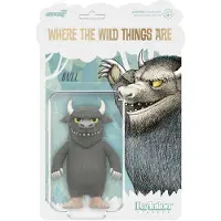 Super7 Where The Wild Things are Reaction Figures Wave 01 - Figurine d'action Taureau (Monstre)