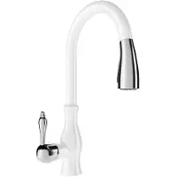 Mexen Mélangeur de lavabo Savita, blanc (672601-20)