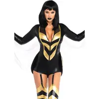 Leg avenue 2 PC Hornet Honey comprend notre couleur noir/or