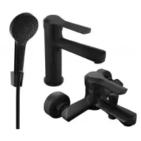Mexen Sabre R05 set de baignoire, Noir - 72103R05-70