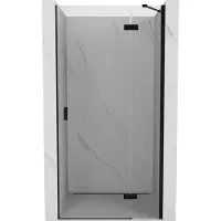 Mexen Mist-H Porte de douche pivotante droite 100 cm, transparente, noire - 8A5-100-000-70-00-P