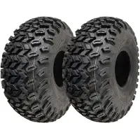 Parnells 22x11.00-8 Utility ATV Tyres Grass Mower 4ply Road Legal P334 (Set of 2)