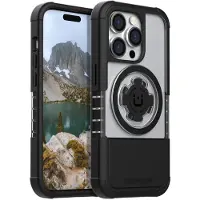 Rokform Étui en cristal pour Apple iPhone 14 Pro - przezroczyste (Apple iPhone 14 Pro), Coque pour téléphone portable, Transparent
