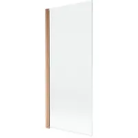 Mexen Mist Paroi de douche à 1 volet 80 x 150 cm, transparent, cuivre brossé - 8A9-080-001-65-00