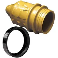 Marinco Short Connector Cover Cap 20-30a Doré