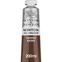 Winsor & Newton Winton oil 200ml vandyke brown 676 (200 ml)
