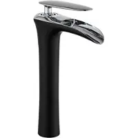 Mexen Lyra mitigeur de lavabo, haut, noir/chrome (745310-07)