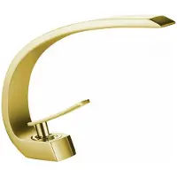 Mexen Mélangeur de lavabo Lupus, or (746200-50)