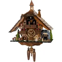 Engstler - 48120 QMT - Horloge murale coucou - Quartz