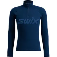 Swix T-shirt à Manches Longues Avec Demi-zip Racex Merino