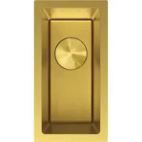 Mexen Trixo évier en acier inoxydable 1 bac 230 x 440 mm, doré HC - 6411221000-55HC